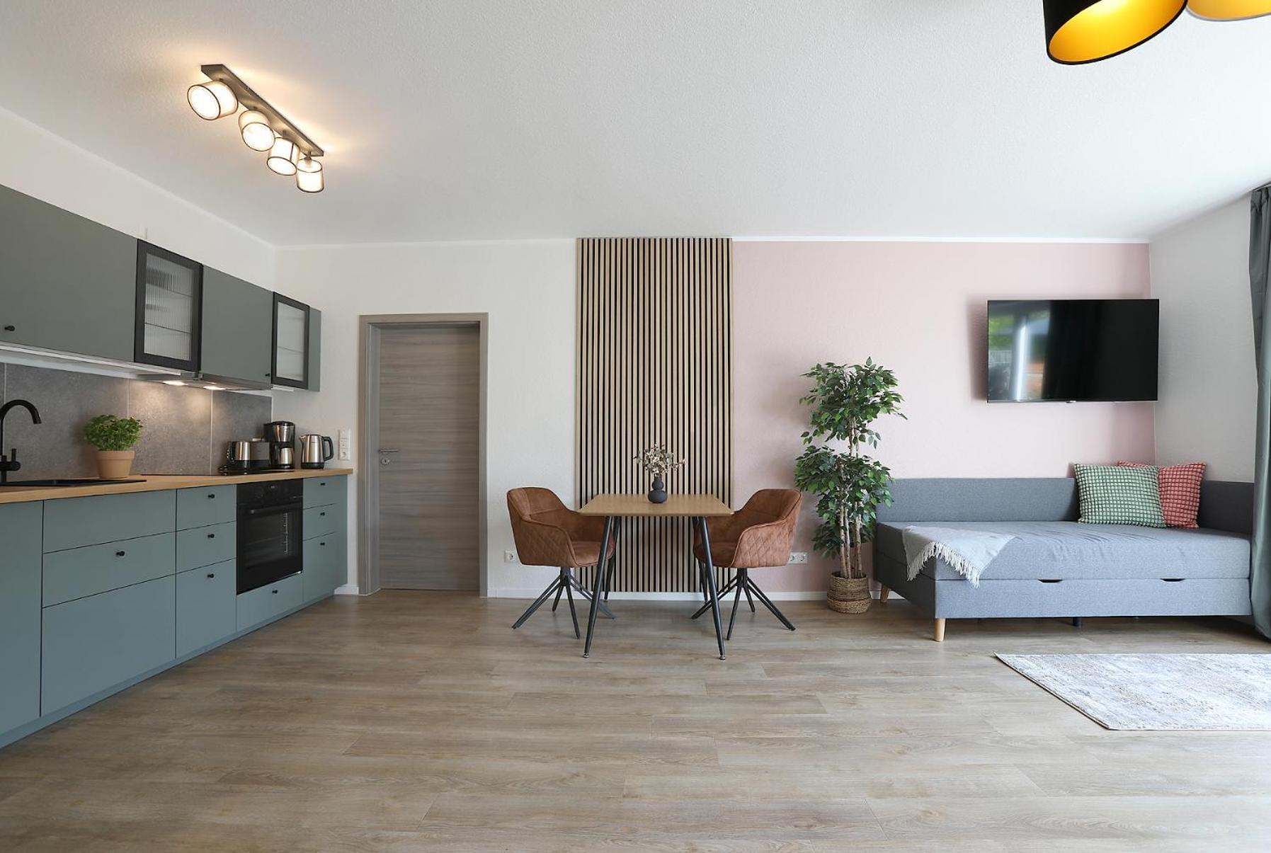 Neu! Design-Apartment Heidetraum バート・ファリングボステル エクステリア 写真