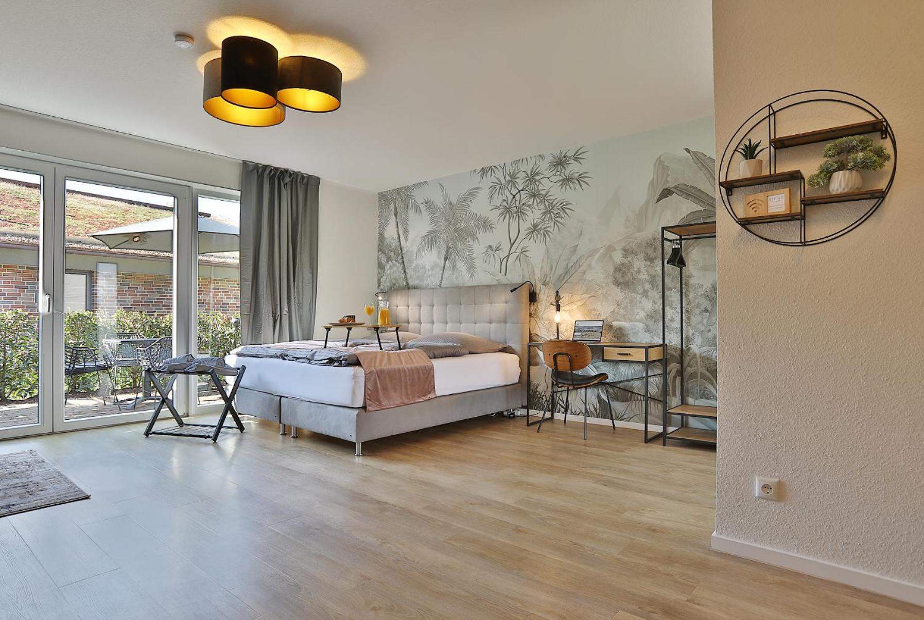 Neu! Design-Apartment Heidetraum バート・ファリングボステル 部屋 写真