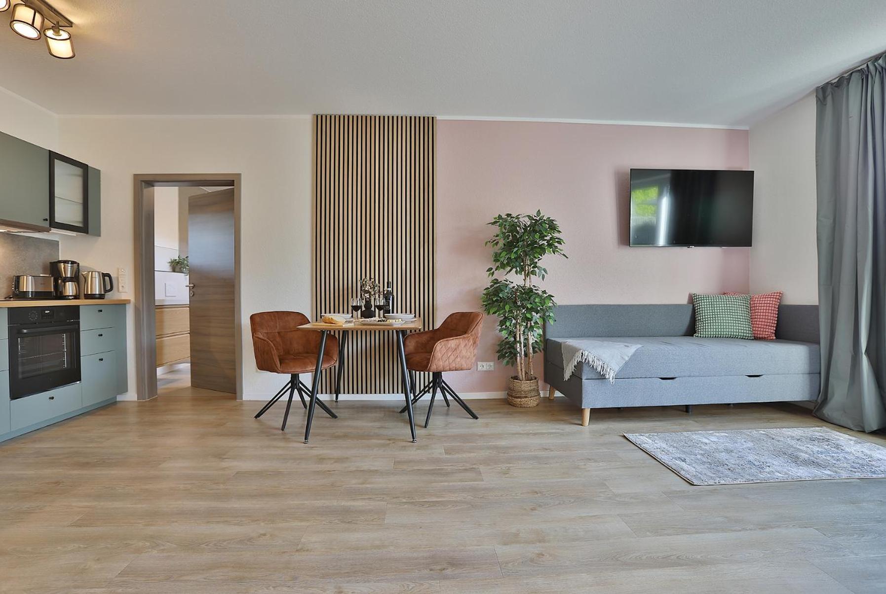 Neu! Design-Apartment Heidetraum バート・ファリングボステル 部屋 写真